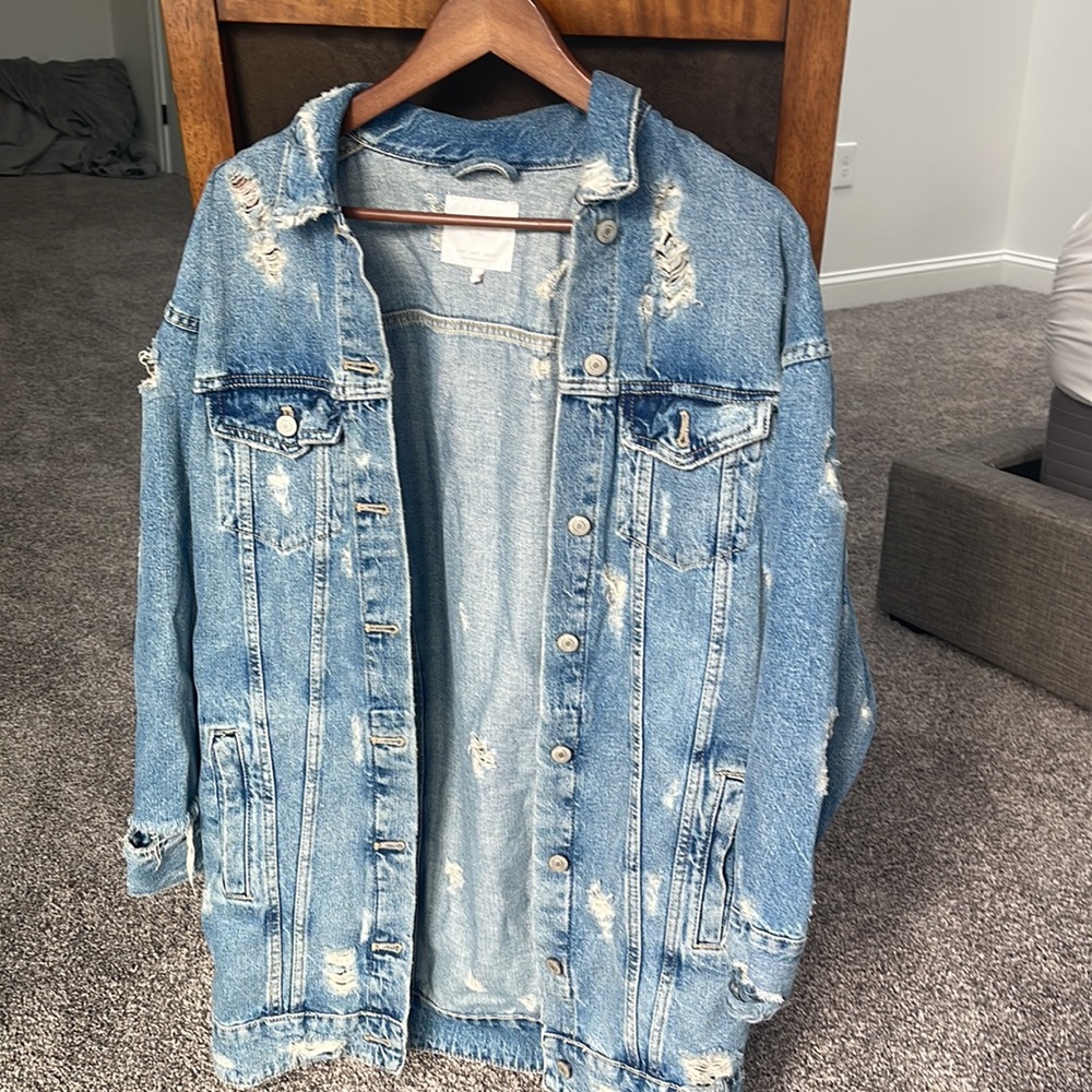 Denim Jean Jacket Zara